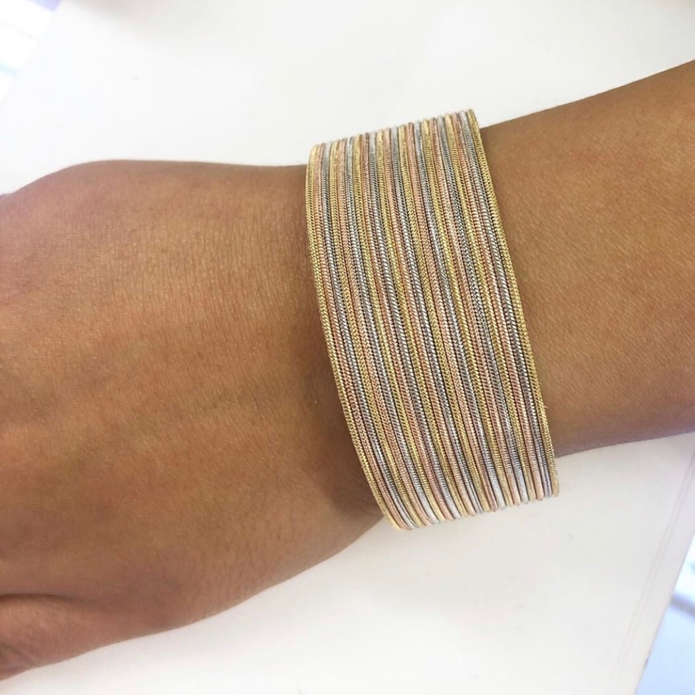 Magnetic Tri-Color Bracelet